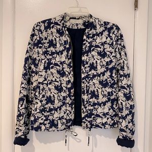 Zara TRF Floral Bomber Jacket